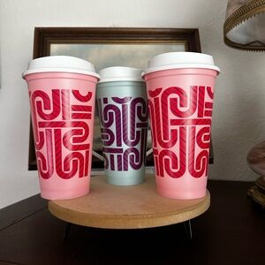 Set of 3 Starbucks COLOR CHANGING Hot Cups